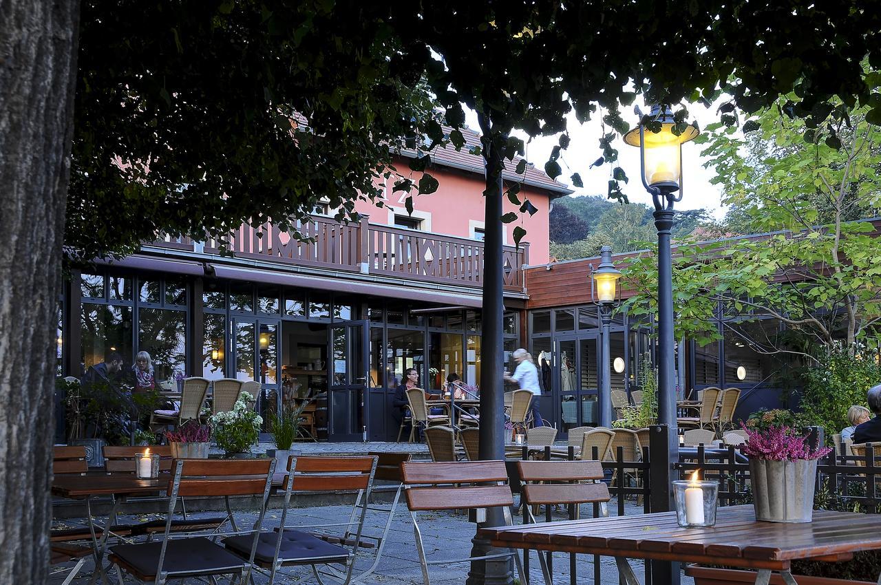 Hotel Elbterrasse Wachwitz Drážďany Exteriér fotografie