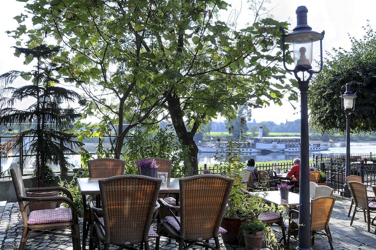 Hotel Elbterrasse Wachwitz Drážďany Exteriér fotografie